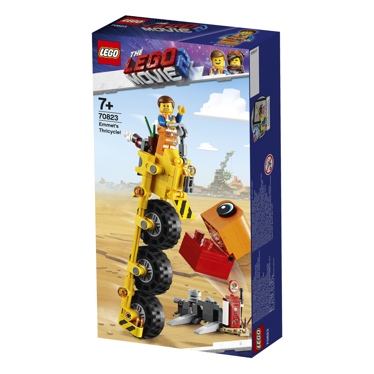 LEGO Movie 2, klocki Trójkołowiec Emmeta, 70823