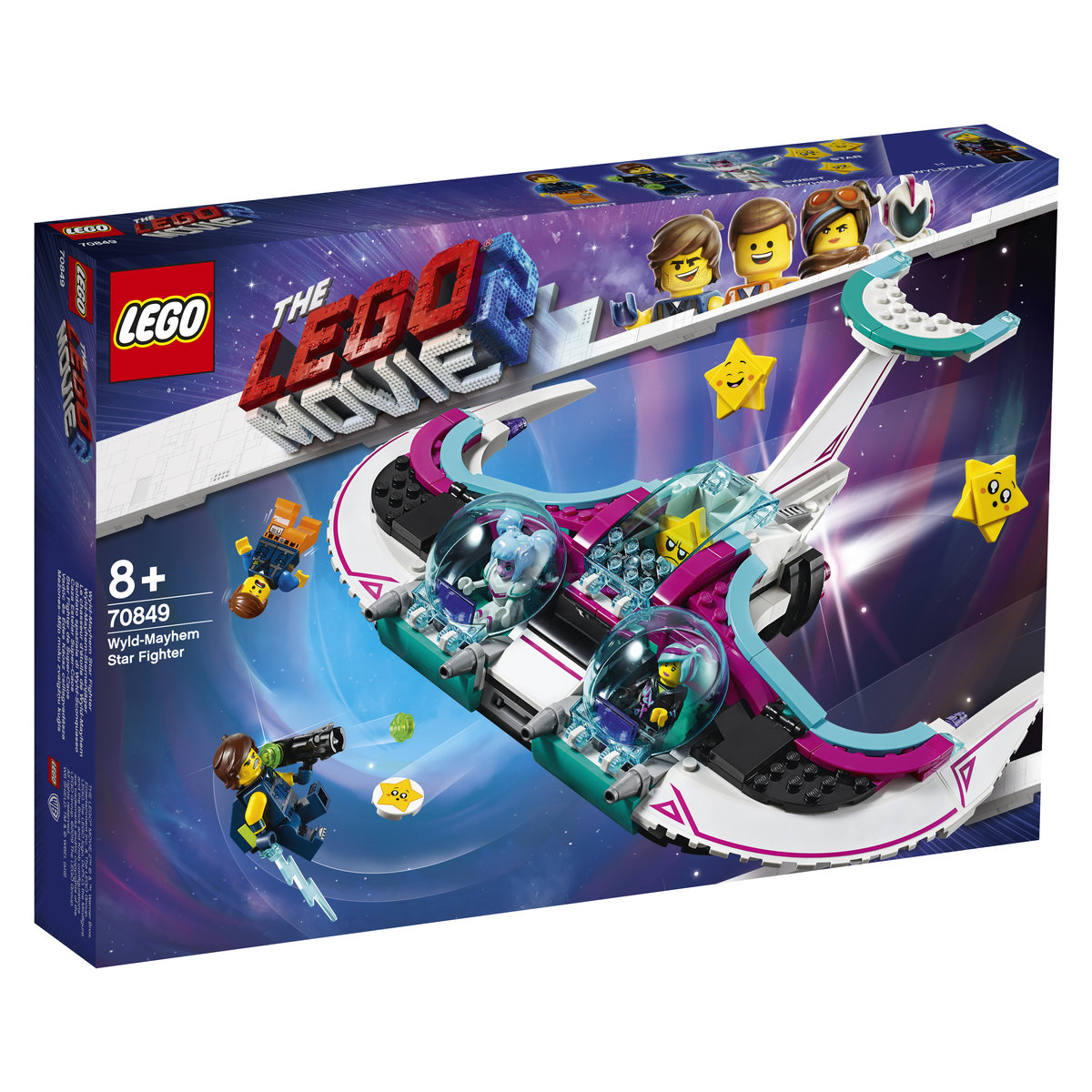 LEGO Movie, klocki Myśliwiec Słodka Żyleta, 70849