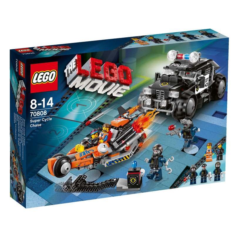 LEGO Movie, klocki Wyścig superpojazdów, 70808