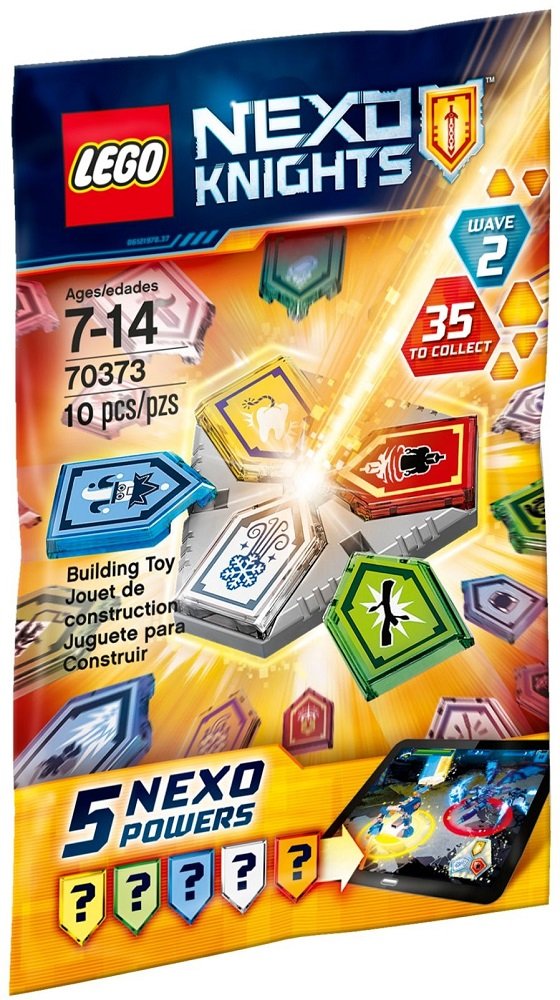 LEGO Nexo Knights, klocki Combo Moce NEXO: fala 2, 70373