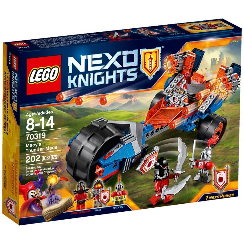 LEGO Nexo Knights, klocki Gromowa maczuga mocy, 70319