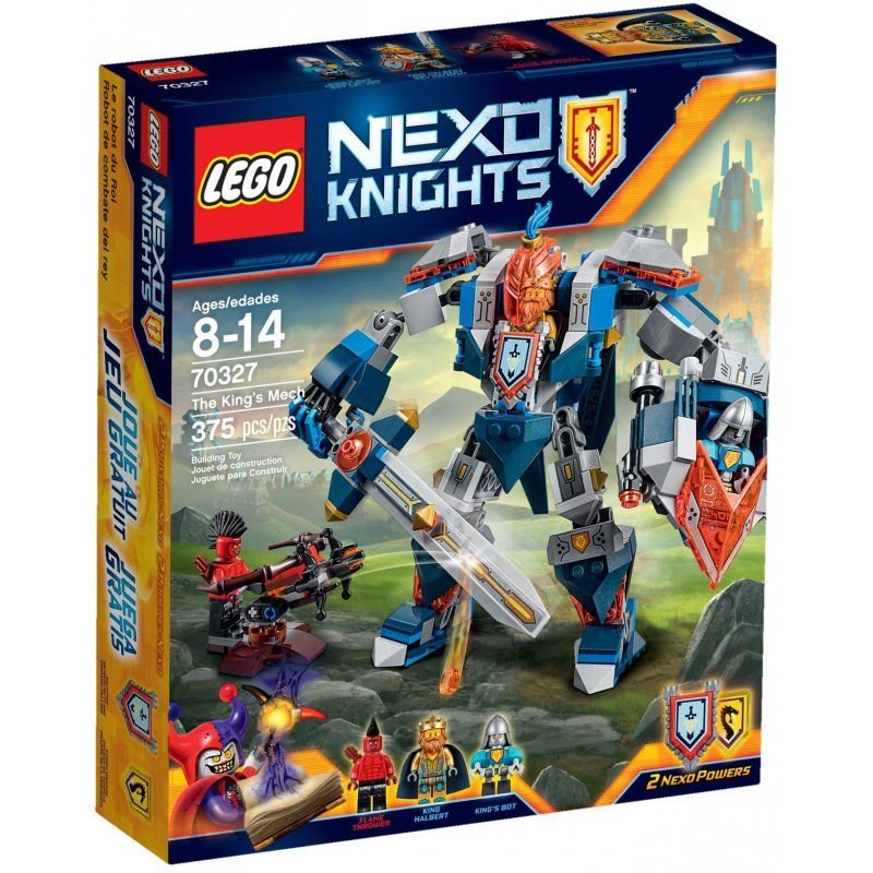 LEGO Nexo Knights, klocki Królewski Mech, 70327