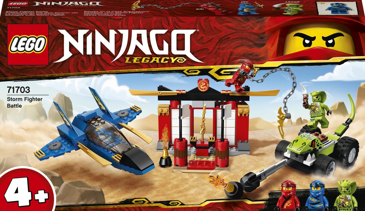 LEGO Ninjago, klocki Bitwa burzowego myśliwca, 71703