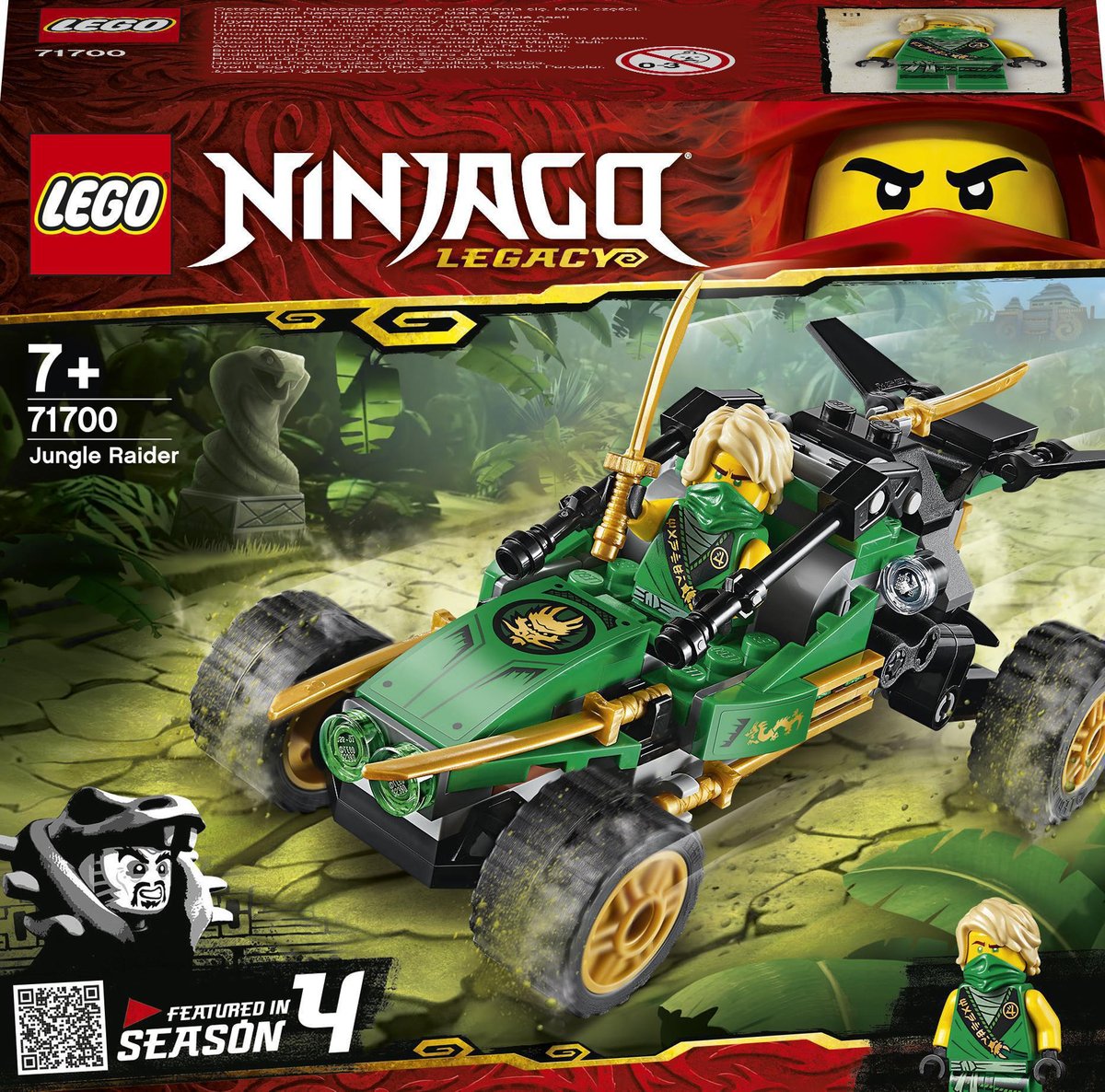 LEGO Ninjago, klocki Dżunglowy ścigacz, 71700