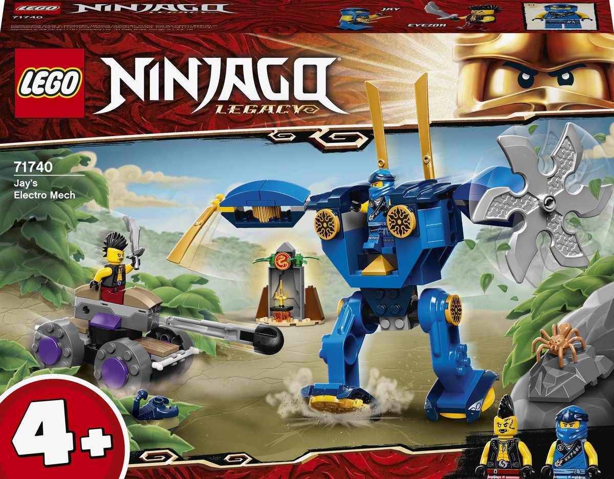 LEGO Ninjago, klocki ElectroMech, 71740