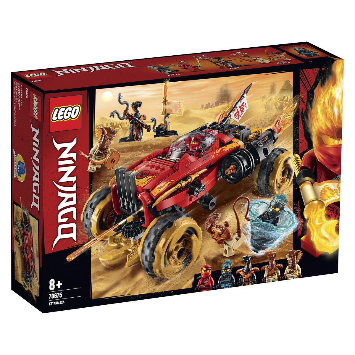 LEGO Ninjago, klocki Katana 4x4, 70675