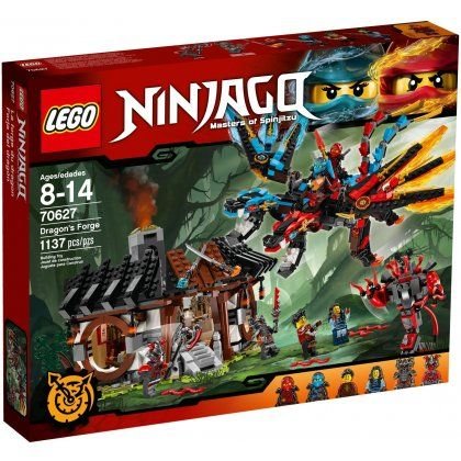 LEGO Ninjago, Klocki Kuźnia Smoka, 70627