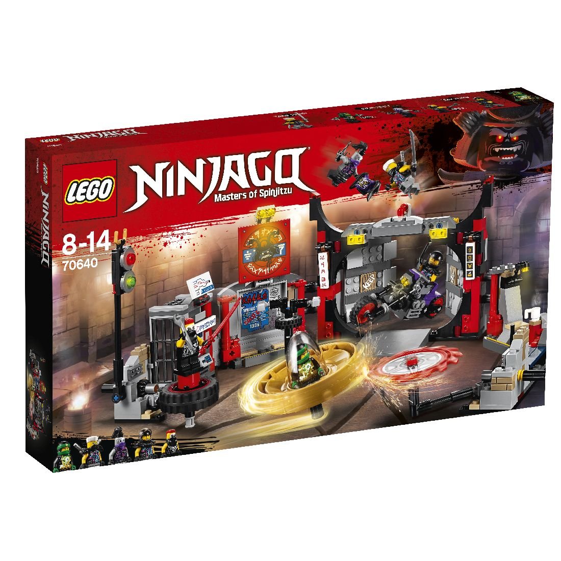 LEGO Ninjago, klocki Kwatera główna S.O.G., 70640