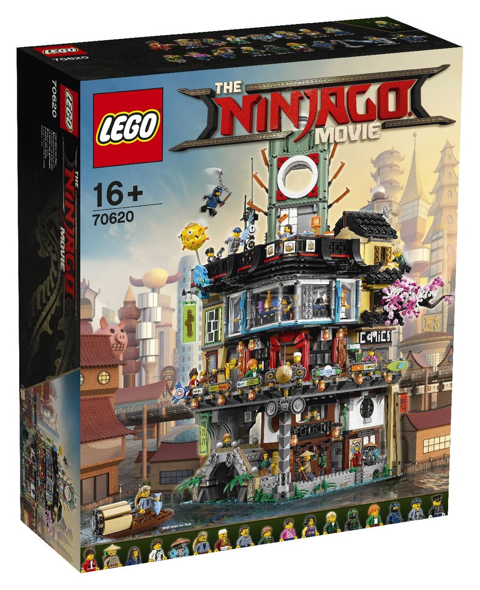LEGO Ninjago, klocki Miasto Ninjago, 70620