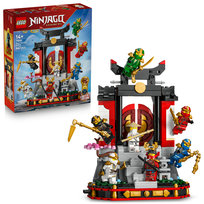 LEGO NINJAGO®, klocki, Ozdoba z postaciami ninja — 15-lecie, 71866