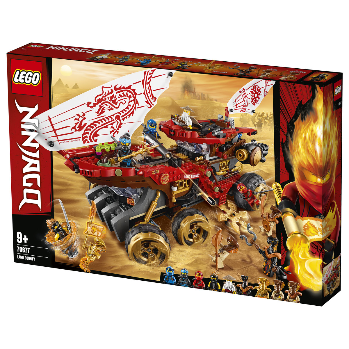 LEGO Ninjago, klocki Perła Lądu, 70677