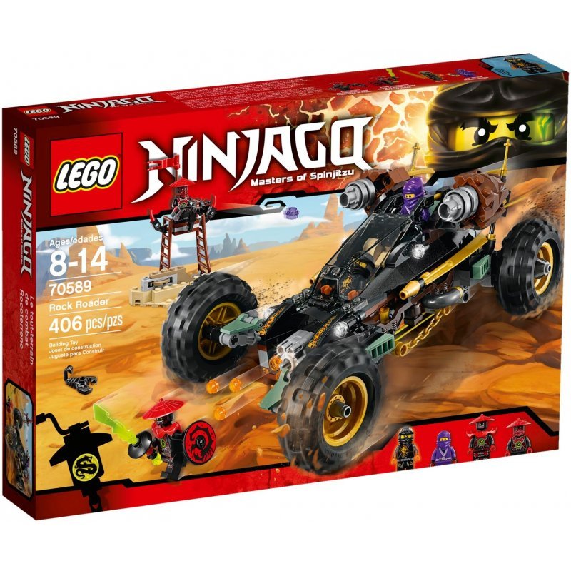 LEGO Ninjago, klocki Pogromca skał, 70589