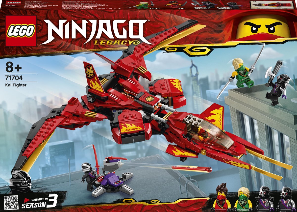 LEGO Ninjago, klocki Pojazd bojowy Kaia, 71704