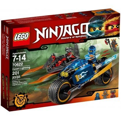 LEGO Ninjago, Klocki Pustynna Błyskawica, 70622
