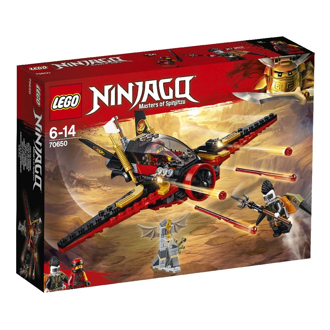 LEGO Ninjago, klocki Skrzydło przeznaczenia, 70650
