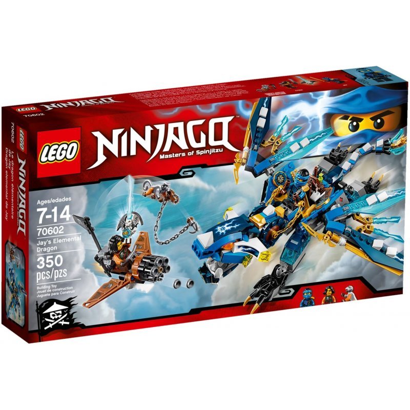 LEGO Ninjago, klocki Smok Jaya, 70602