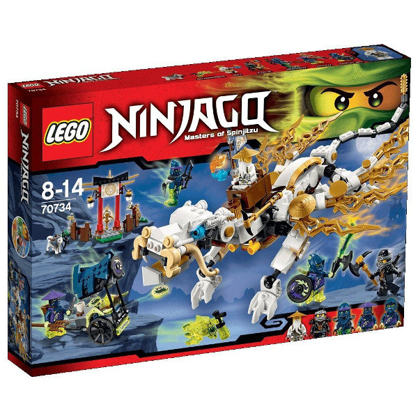 LEGO Ninjago, klocki Smok mistrza Wu, 70734 - LEGO | Sklep EMPIK.COM