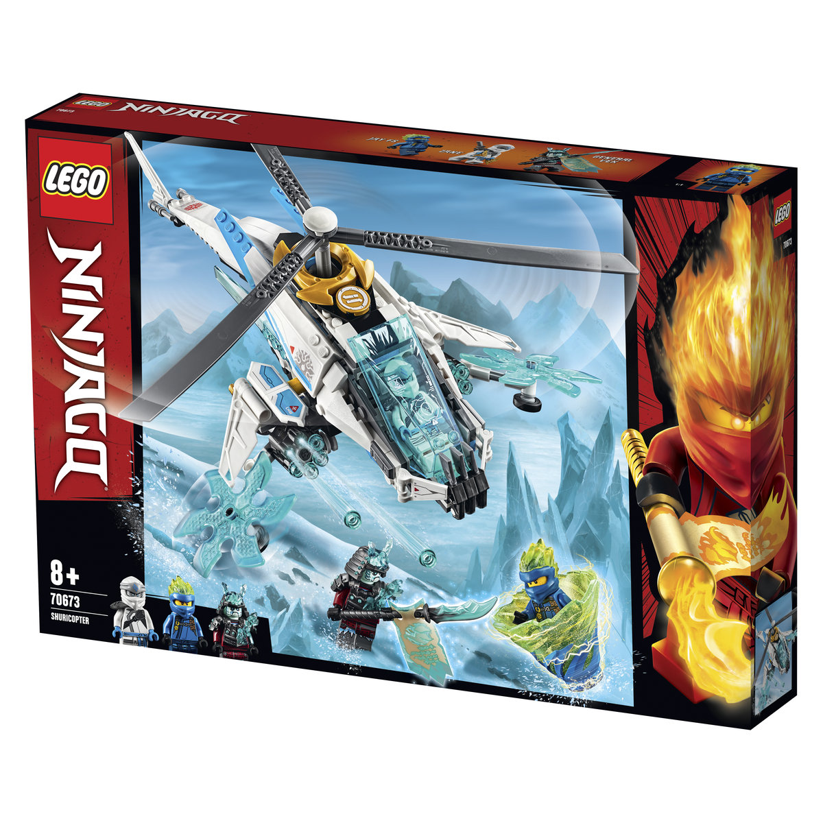 LEGO Ninjago, klocki Szurikopter, 70673