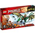 LEGO Ninjago, klocki Zielony smok NRG, 70593 - LEGO