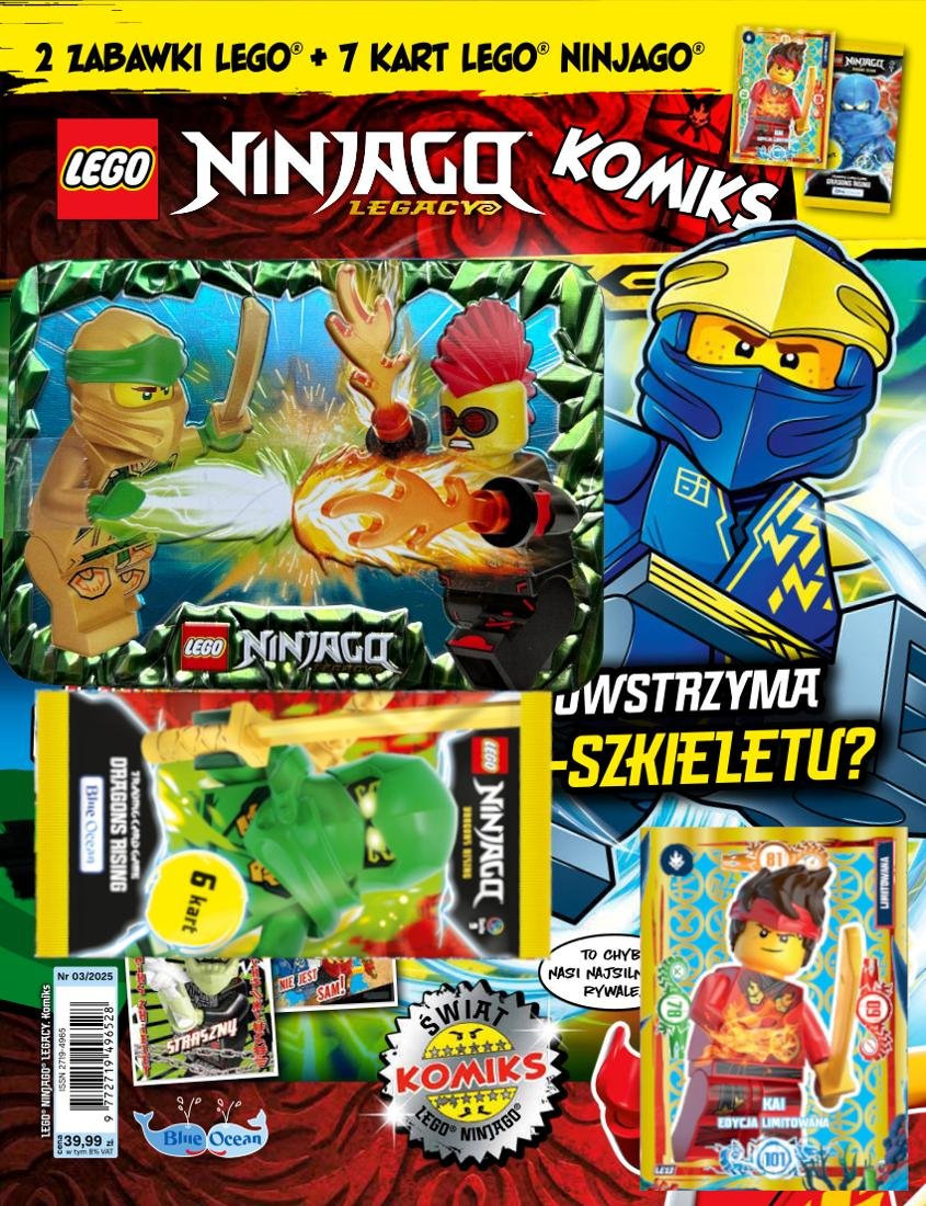 Lego Ninjago Legacy Komiks - Burda Media Polska Sp. z o.o. | Prasa