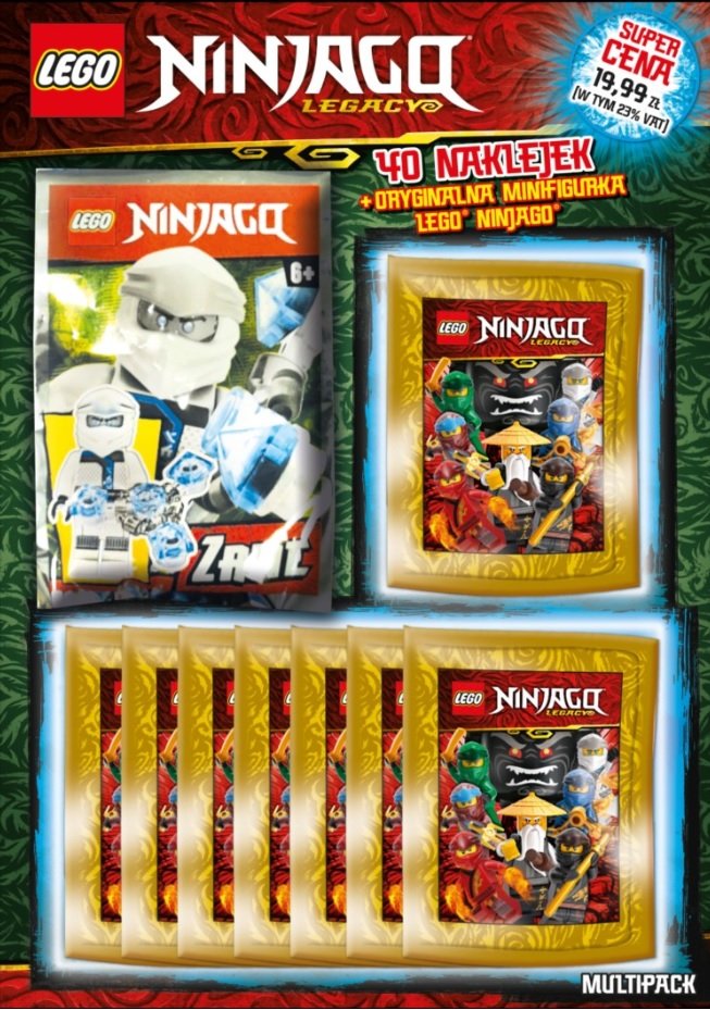 Lego Ninjago Legacy Multipack Naklejki - | Prasa Sklep EMPIK.COM