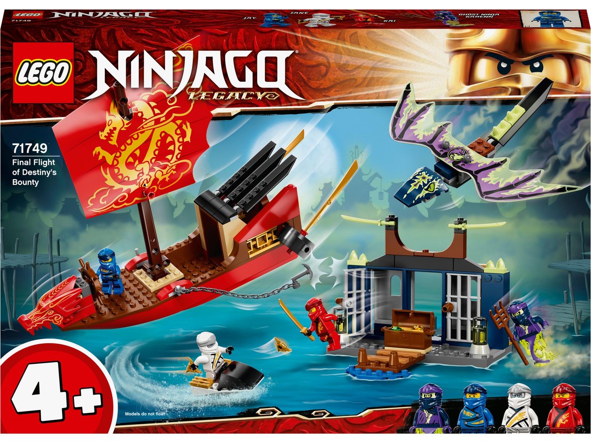 LEGO Ninjago Legacy, Ostatni lot Perły Przeznaczenia, 71749