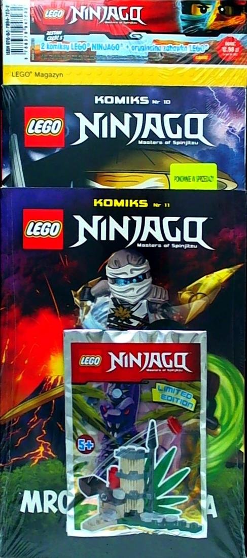 Lego Ninjago Master Of Spinjitzu Komiks Zestaw Prasa Sklep Empikcom