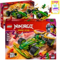 Lego Ninjago - Samochód Wyścigowy Lioyda Z Napędem Typu Pull-Back 71828 Prezent + Ebook