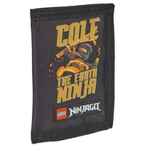 LEGO Ninjago Wallet 20288-2513, dla chłopca, Portfel, Czarny LEGO