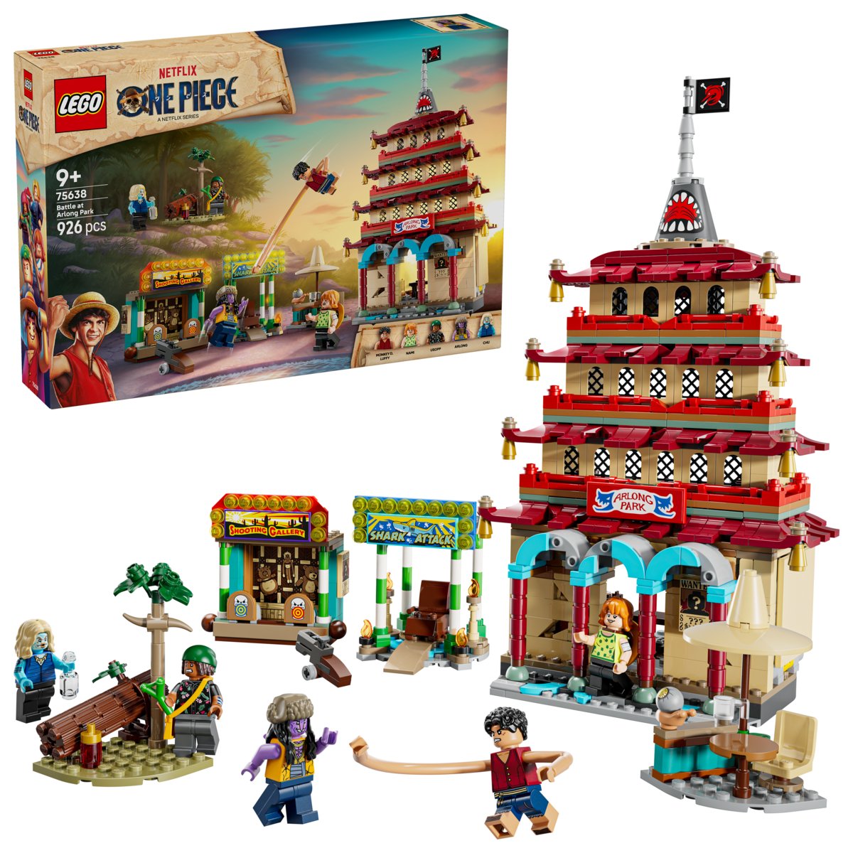 LEGO ONE PIECE, klocki, Bitwa w Arlong Park, 75638