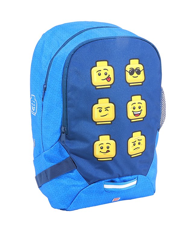 LEGO, plecak szkolny, Faces, niebieski LEGO | EMPIK.COM