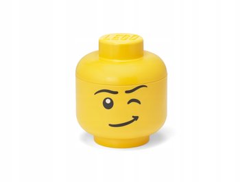 LEGO POJEMNIK MAŁA GŁOWA WINKING BOY CHŁOPIEC S 2L - LEGO