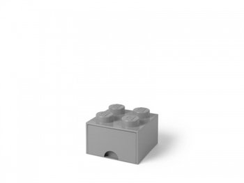 LEGO, Pojemnik Na Klocki Z Szufladą 2X2 Szary, 40051740 - LEGO