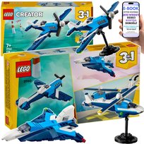 LEGO PREZENT CREATOR 3w1 - Statek Powietrzny, Samolot Wyścigowy 31160 - DLA CHŁOPCA DZIECI + EBOOK-2