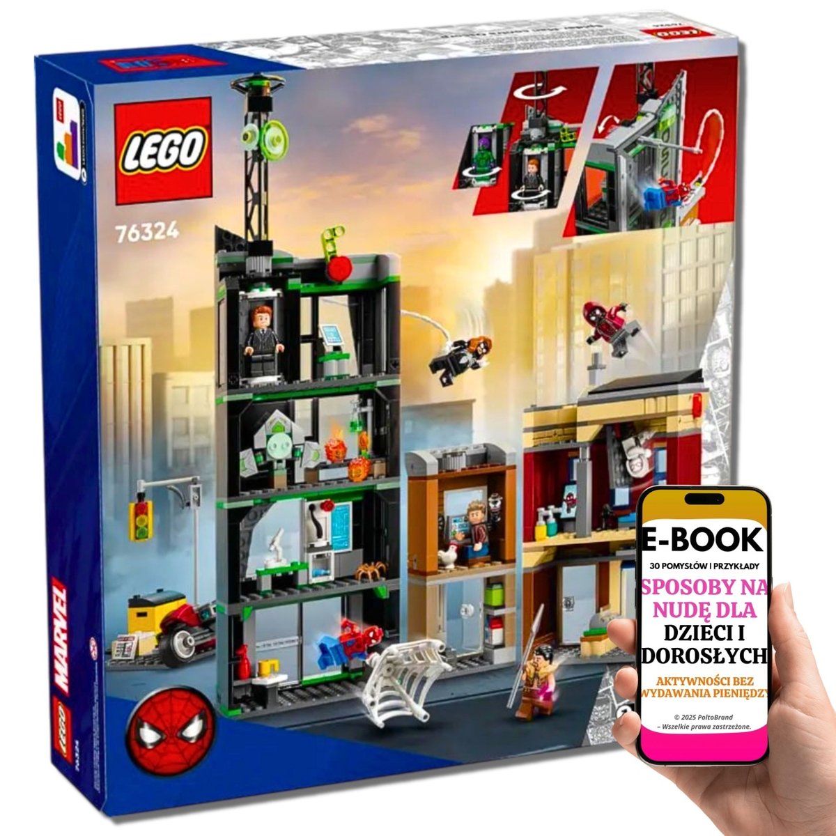 LEGO PREZENT DLA DZIECKA 10+ LEGO MARVEL SPIDER-MAN, VENOM i OSCORP ...