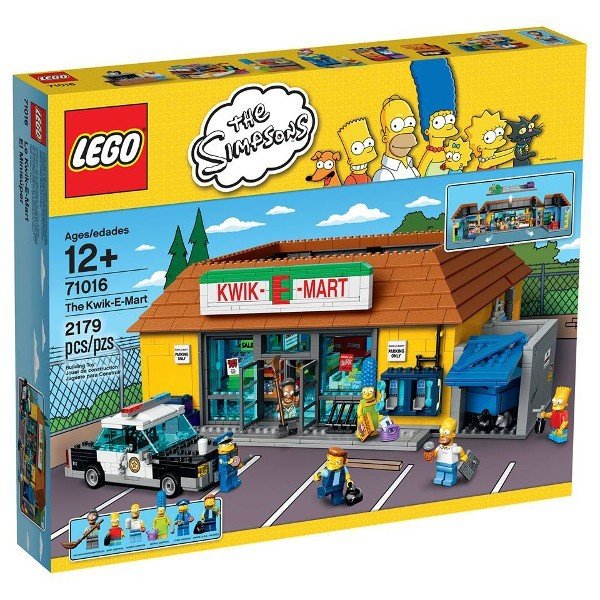LEGO Simsonowie, klocki, zestaw The Kwik-E-Mart