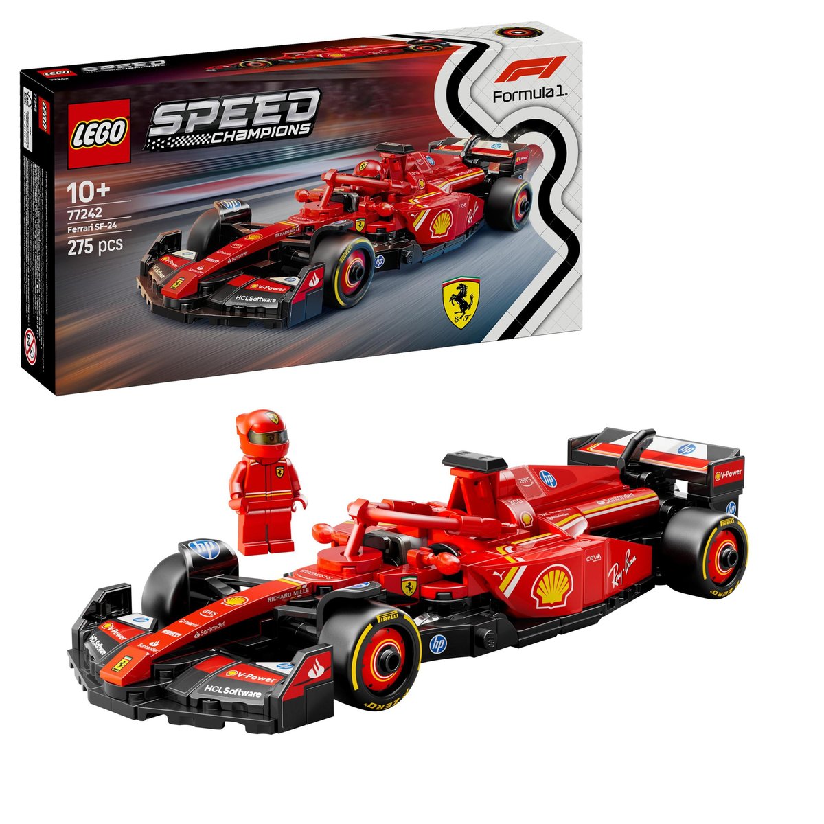 LEGO Speed Champions 77242 Bolid F1 Ferrari SF-24 klocki zestaw +eKATALOG