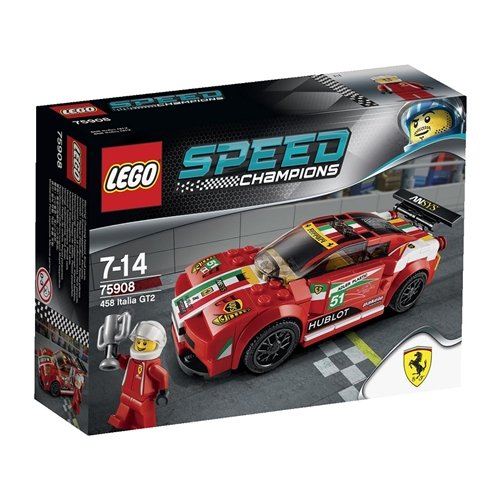 LEGO Speed Champions, klocki 458 Italia GT2, 75908