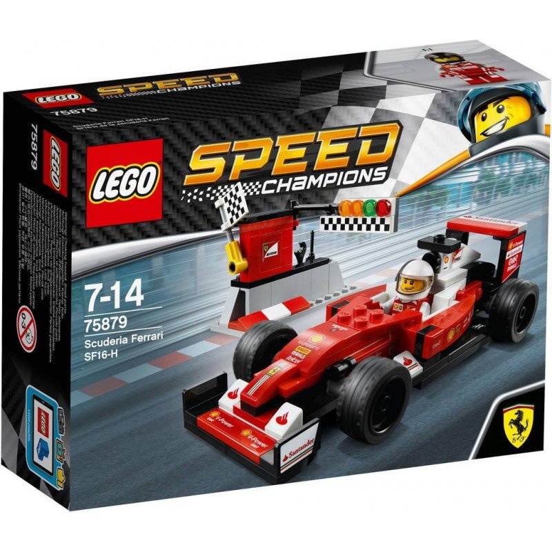 LEGO Speed Champions, klocki Ferrari SF16-H, 75879
