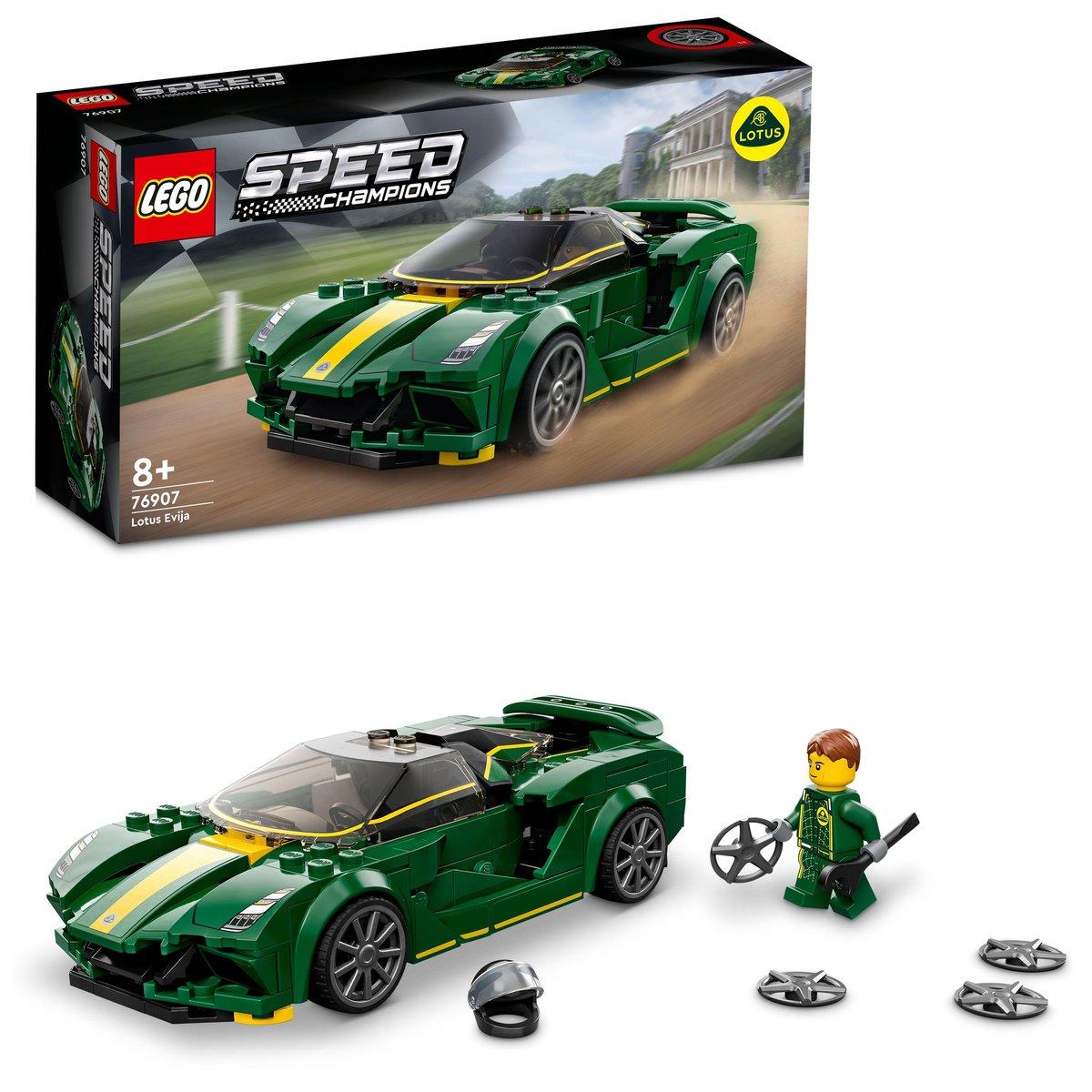 LEGO Speed Champions, klocki, Lotus Evija, 76907