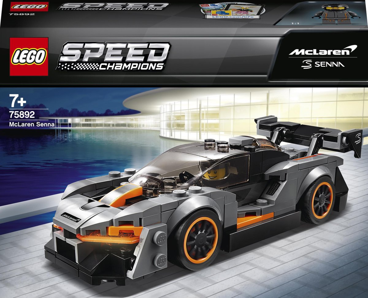 LEGO Speed Champions, klocki McLaren Senna, 75892