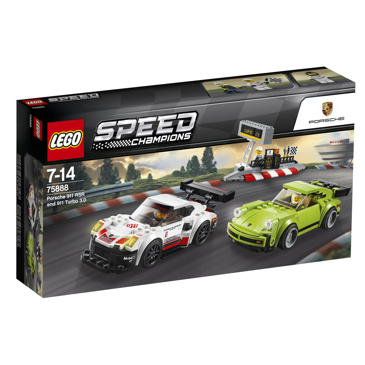 LEGO Speed Champions, klocki Porsche 911 RSR, 75888