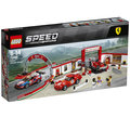 LEGO Speed Champions, klocki Warsztat Ferrari, 75889 - LEGO