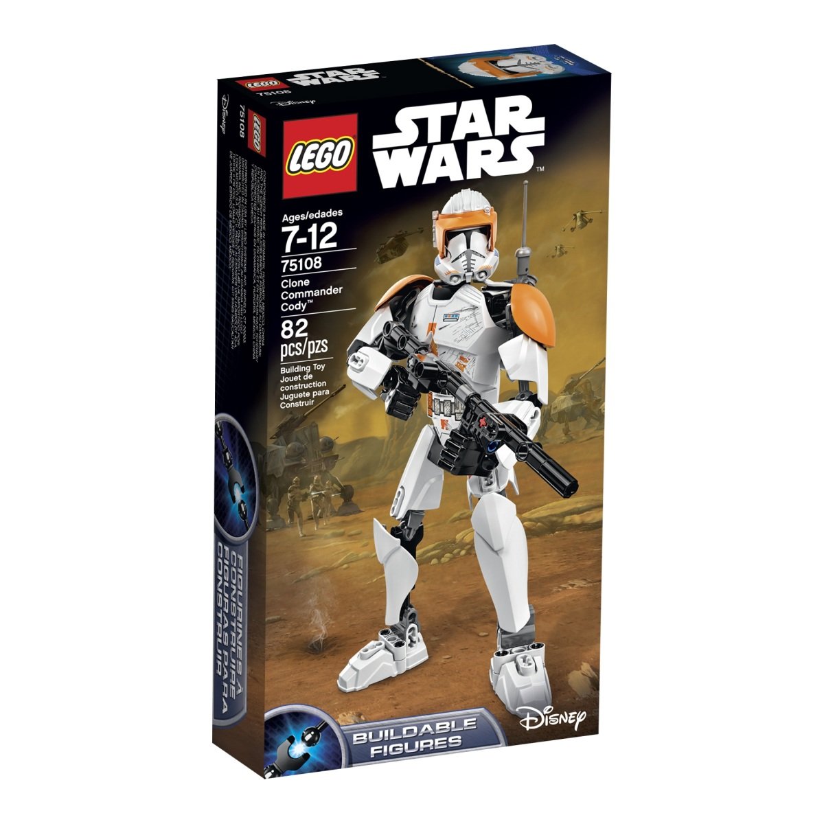 LEGO Star Wars, figurka Clone Commander Cody, 75108