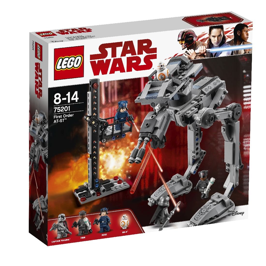 LEGO Star Wars, klocki AT-ST Najwyższego Porządku, 75201