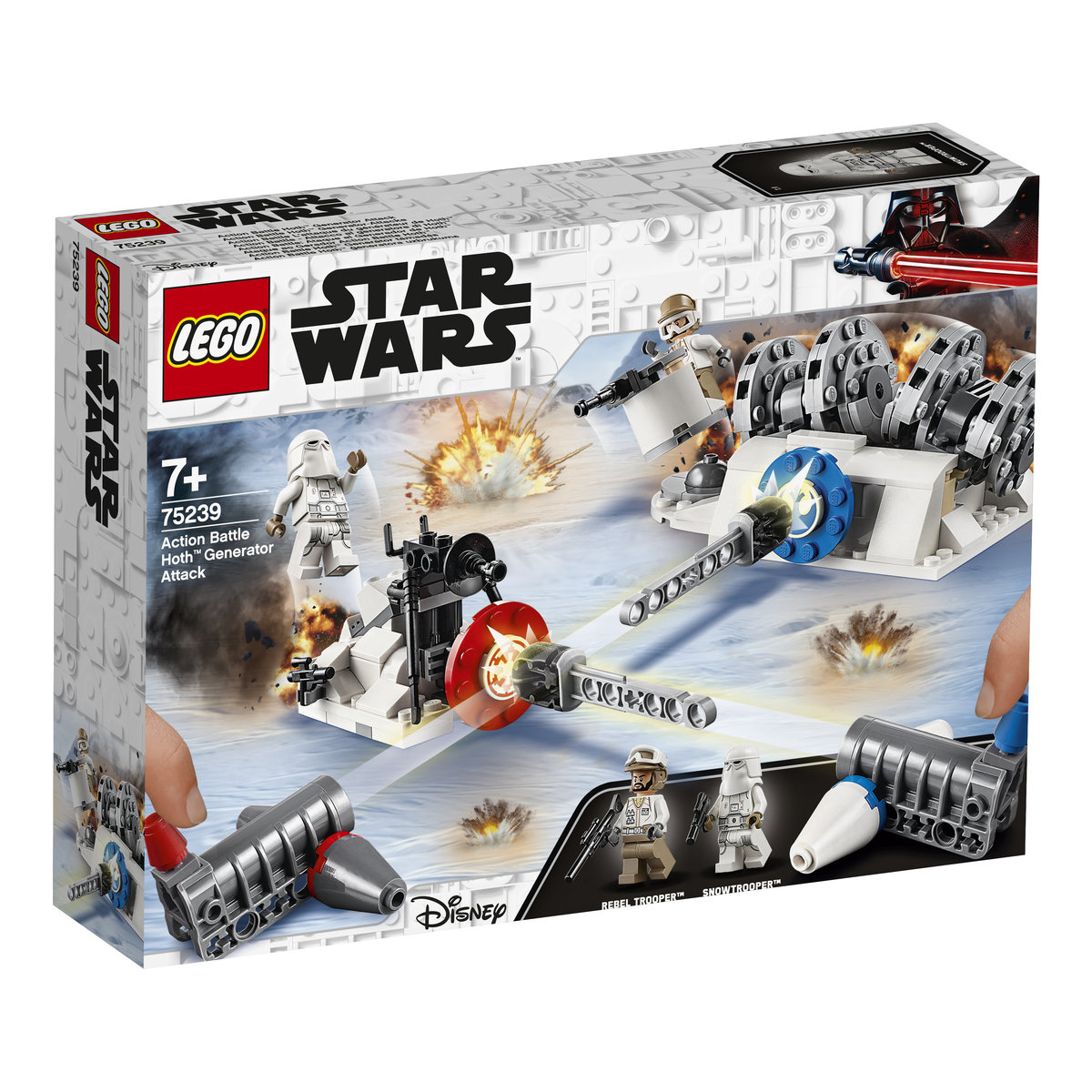 LEGO Star Wars, klocki Atak na generator na Hoth, 75239
