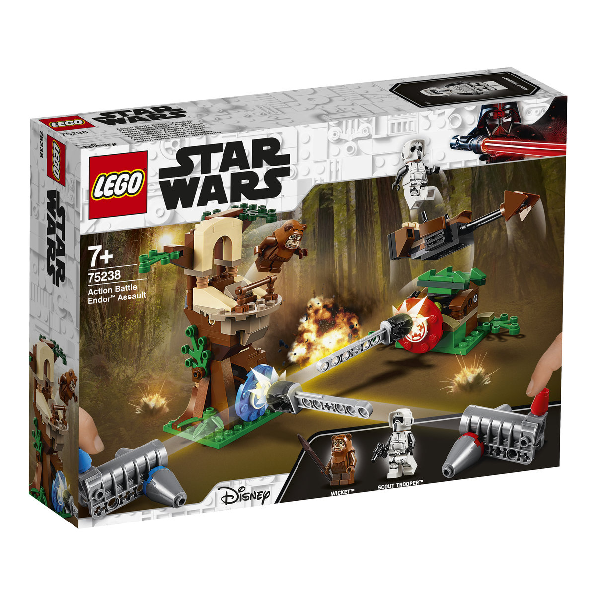 LEGO Star Wars, klocki Bitwa na Endorze, 75238