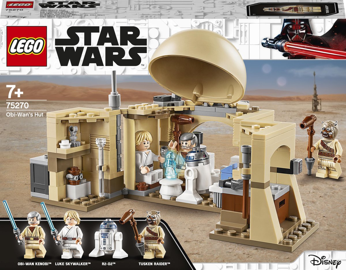 LEGO Star Wars, klocki Chatka Obi-Wana, 75270
