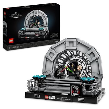 LEGO Star Wars, klocki, Diorama: Sala tronowa Imperatora, 75352 - LEGO