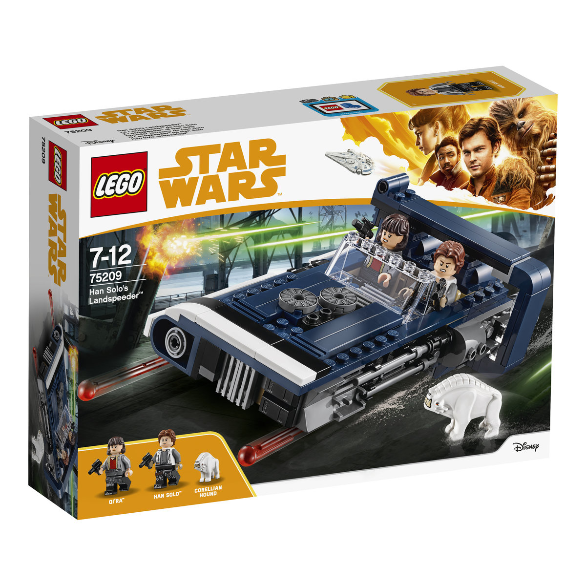 LEGO Star Wars, klocki GV Han Solo Zeus Chariot, 75209